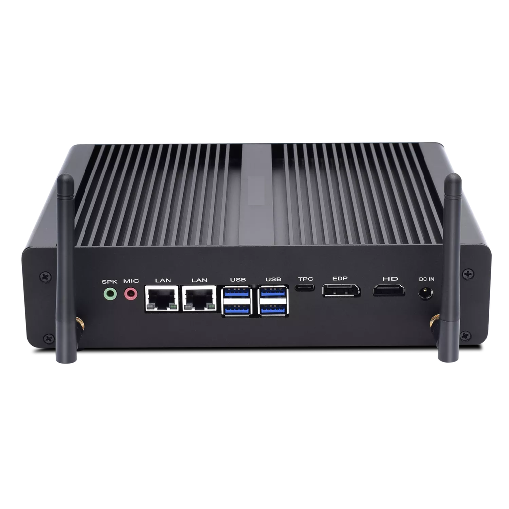 Mini Fanless Industrial PC Core i3 i5 and i7 CPU